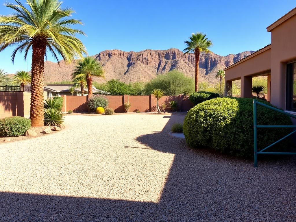 Seasonal Refresh yard in North Scottsdale